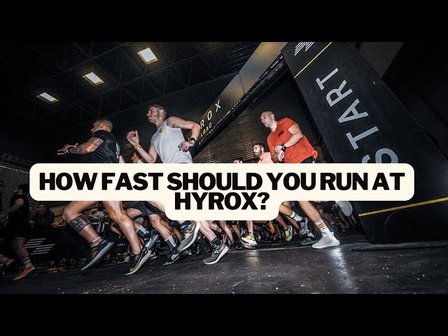 How Fast to Run at HYROX?