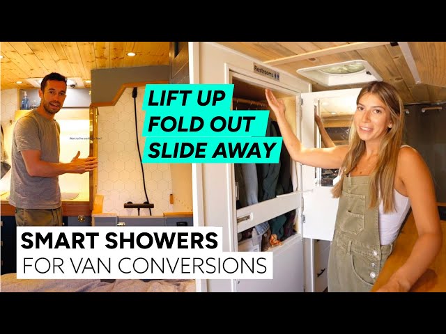 💦 TOP CAMPER VAN SHOWERS OF 2023 💦 10 Ingenious Showers for Your Van Conversion 🚐