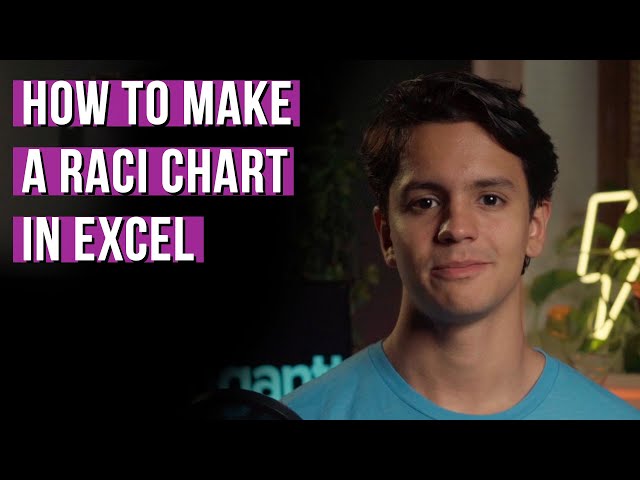 RACI Template: How to Create a Responsibility Matrix in Excel | TeamGantt