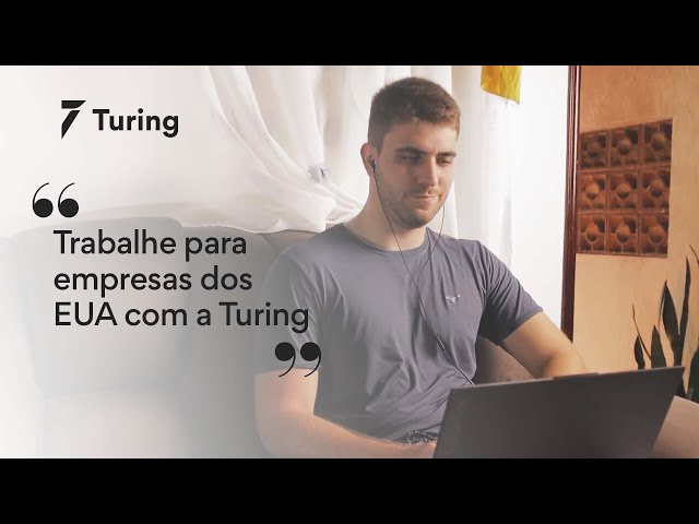 Depoimento de um desenvolvedor de software full stack brasileiro que trabalha remoto na Turing