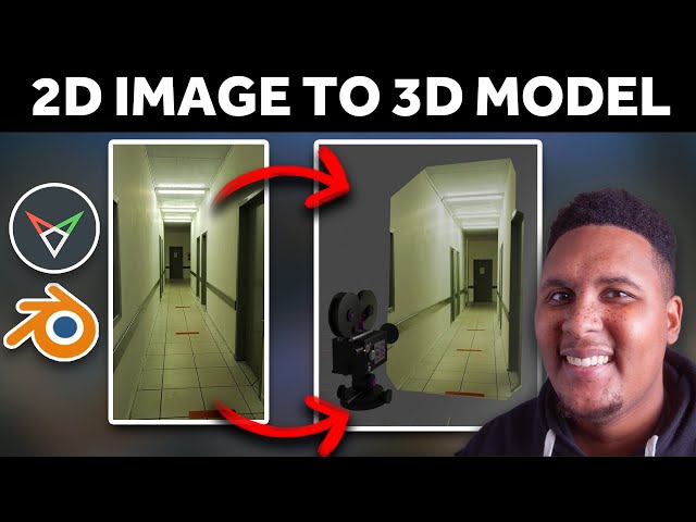 How to Turn Any 2d Photo into 3d Using Fspy and Blender | Camera Mapping Beginner Tutorial