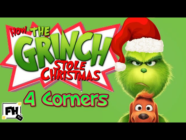 The Grinch Christmas Four Corners Fitness Challenge | Family Workout (Dr. Seuss)