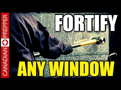 Window Smash Test with Security Film: Deter Burglars