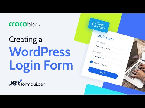 How to Create WordPress Login Form | JetFormBuilder User Login Pro Addon