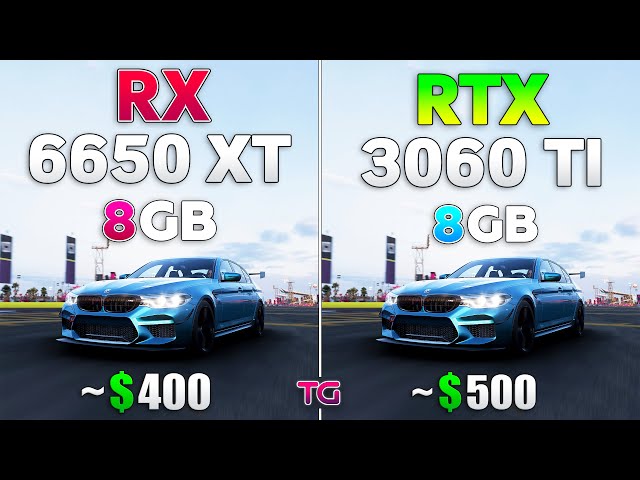 RX 6650 XT vs RTX 3060 Ti - Test in 10 Games