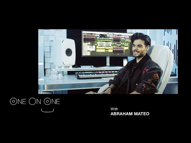 One on One with Abraham Mateo | Genelec 8351| Interview