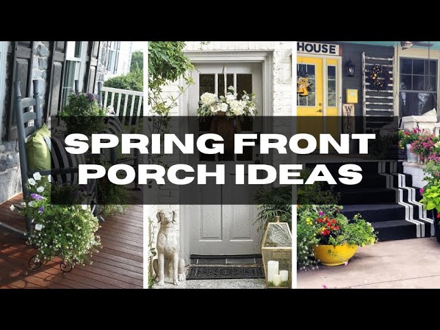Spring Front Porch Refresh Inspiration | Home Decor Videos
