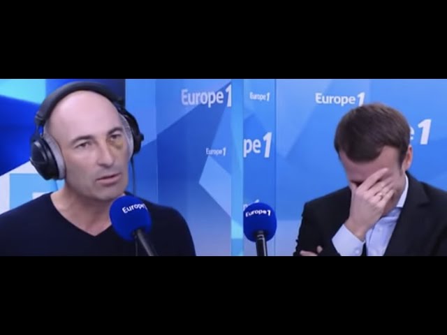 Hollande, Sarkozy, DSK : Quand Emmanuel Macron pleurait de rire devant les imitations de Canteloup