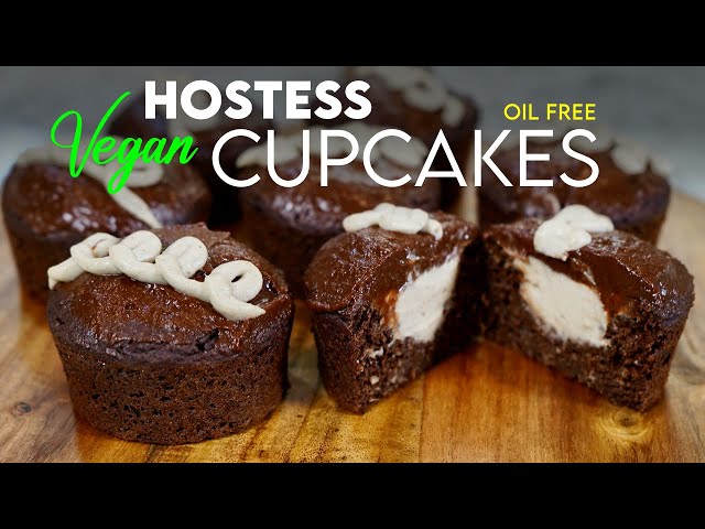 VEGAN HOSTESS CUPCAKES 🧁 This could be our best dessert yet!