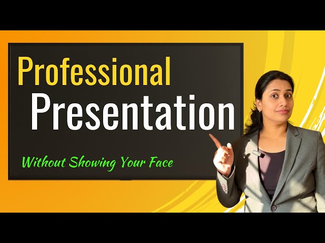 Google Slides Presentation Without Showing Your Face (Hindi)