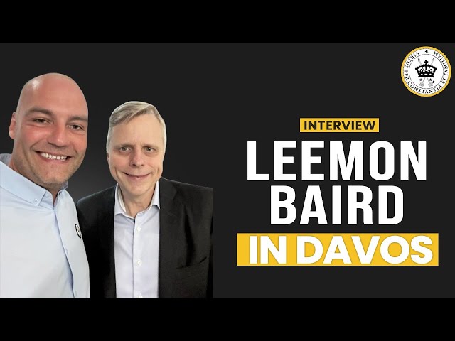 A short interview with Leemon Baird of Hedera Hashgraph in Davos.