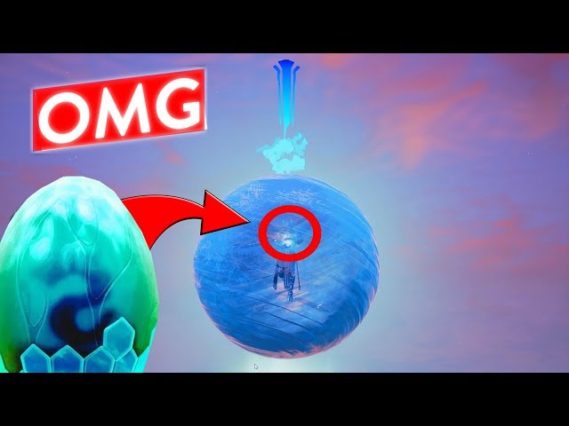 ICE STORM EVENT NOW - ICE SPHERE AND DRAGONS UNLEASHED ON FORTNITE