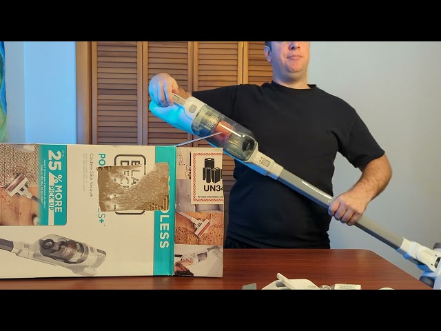 Lowes BLACK+DECKER Cordless Stick Vacuum Unboxing