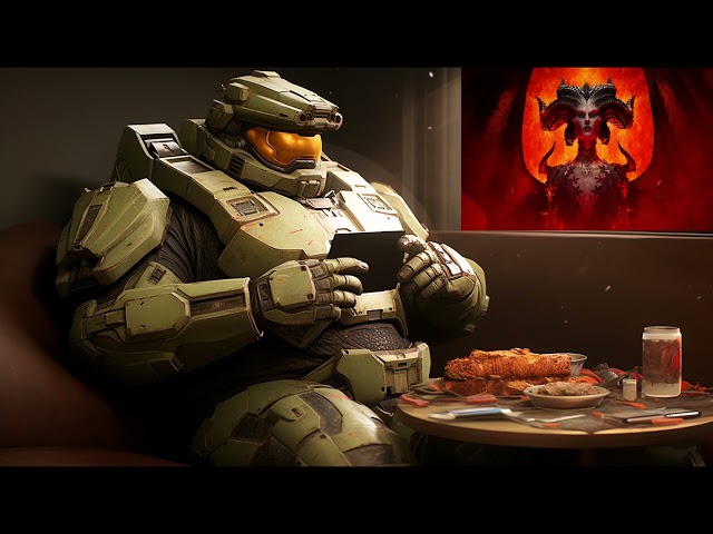 Master Chief has been playing too much diablo