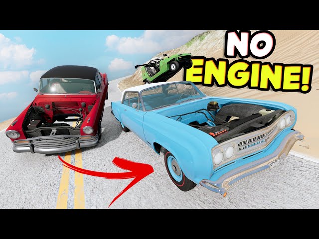 The CRAZIEST NO ENGINE Soapbox Racing EVER At Pikes Peak In BeamNG Multiplayer!