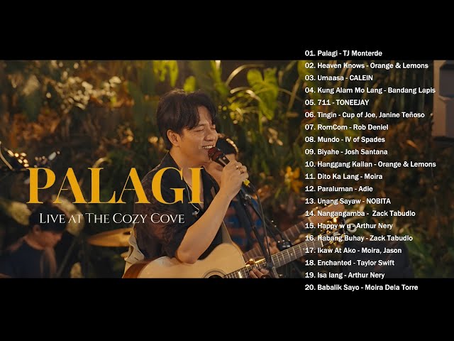 Palagi (Live at The Cozy Cove) - TJ Monterde | 💓 New Hits OPM 2024 Playlist 💓 #trending