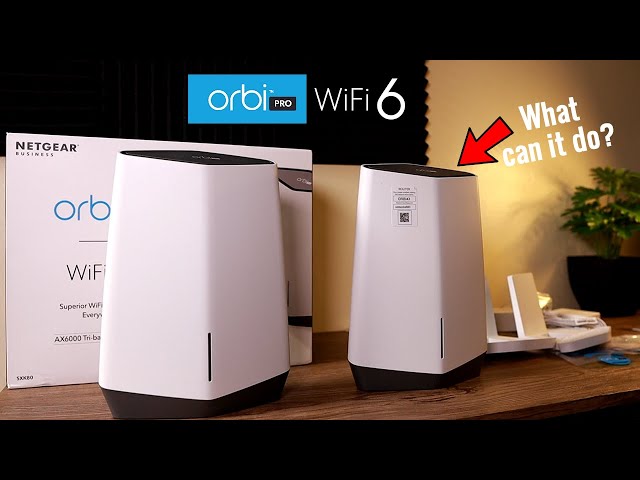 Triband WiFi System AX6000 | NETGEAR ORBI PRO WiFi 6