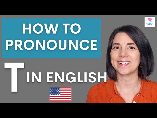 How to Pronounce T in the MIDDLE of WORDS: FLAP T RULES in American English