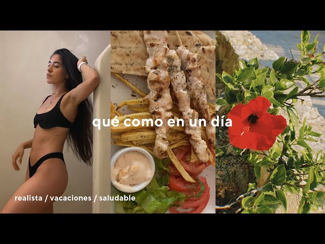 🌊What I Eat In A Day on holidays |  I LOSE WEIGHT? Still Eating Whatever I Want