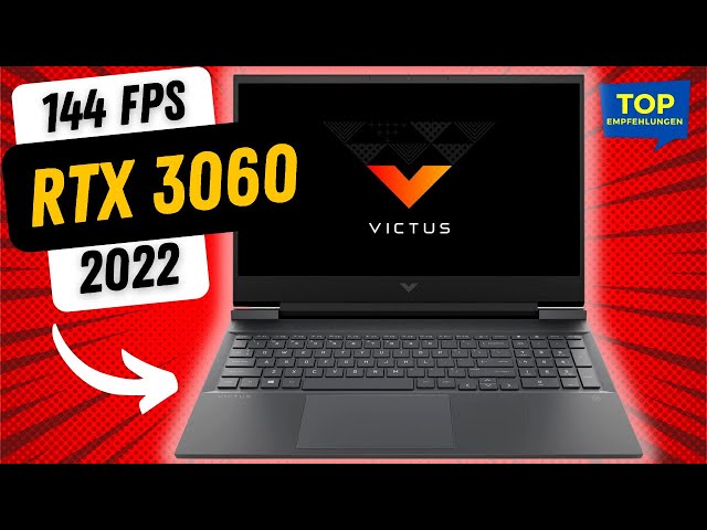 Bester Gaming Laptop mit GeForce RTX 3060 unter 1500€ - VICTUS by HP AMD Ryzen 7