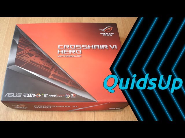 ASUS ROG Crosshair VI Hero X370 AMD AM4 Motherboard