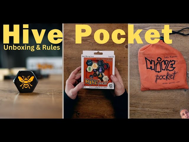 Hive Pocket: Unboxing and rules