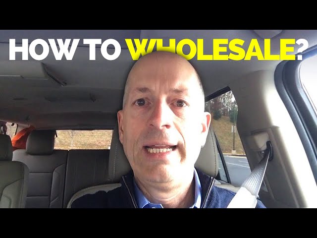 How to Wholesale