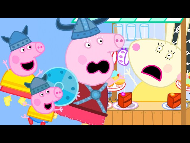 Peppa Pig Becomes a Viking! | Peppa Pig Official | Family Kids Cartoon