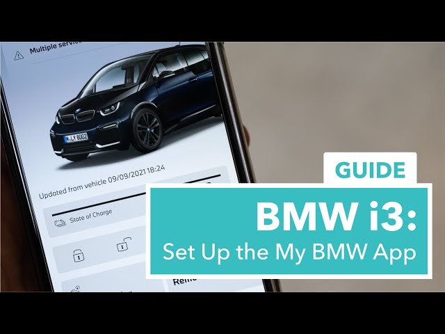 BMW i3: HOW TO Set Up the My BMW App