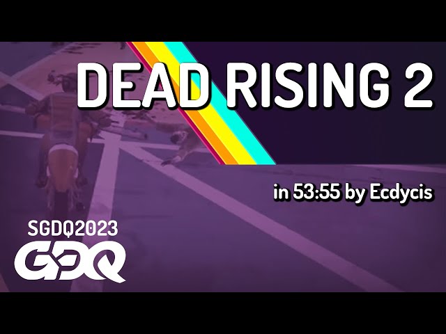 Dead Rising 2 by Ecdycis in 53:55 - Summer Games Done Quick 2023