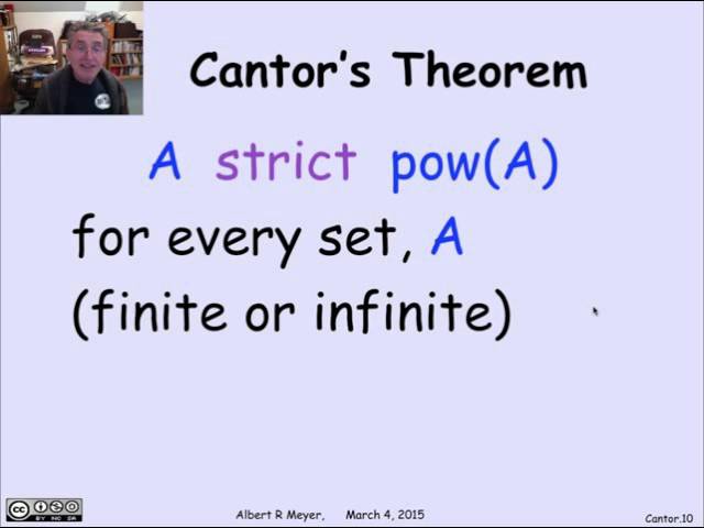 1.11.4 Cantor's Theorem: Video