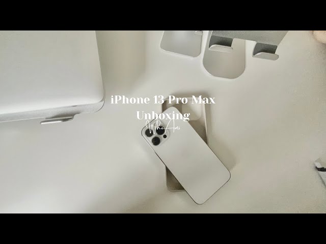 iPhone 13 Pro Max Unboxing