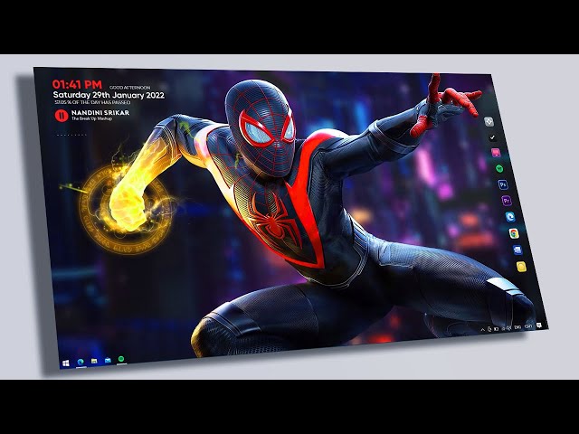 Give Your Desktop a New Look Today with Spider Man Theme
