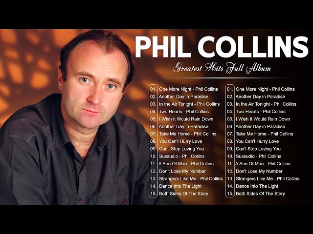 Phil Collins Greatest Hits Full Album 2023 🎙 Soft Rock Hits Of Phil Collins