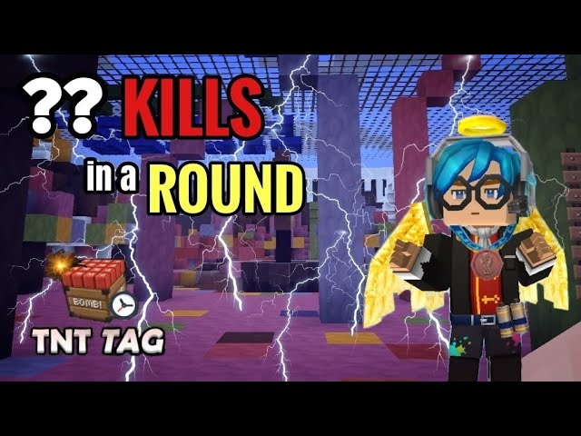 How many kills can I get in a single round? *TNT TAG* | Blockman GO