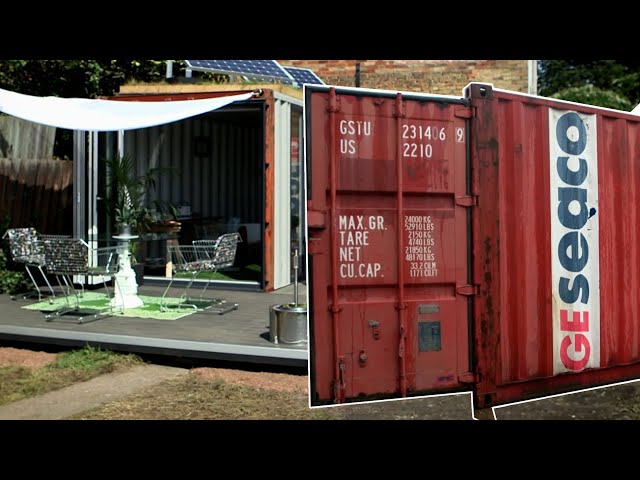 Converting a Shipping Container Into an Office! | George Clarke's Amazing Spaces