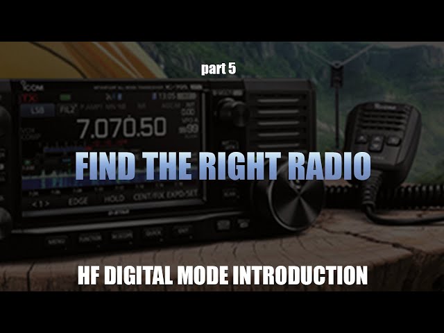 HF RADIOS (part 5)