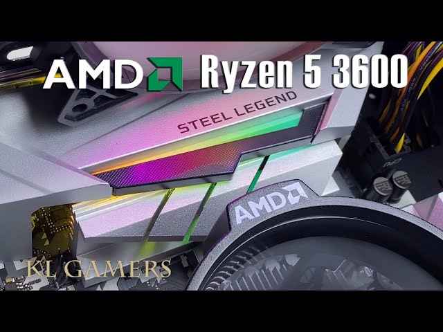 AMD Ryzen 5 3600 ASRock B450M STEEL LEGEND HYPERX GTX 1650 SUPER Build Benchmark