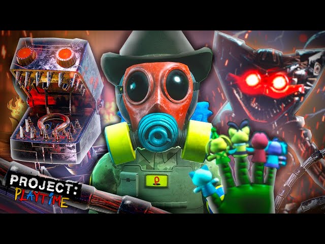 The Animatronic Playtime Toys Have Been Unleashed || Project Playtime #4 (Playthrough)