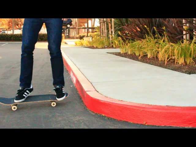 HOW TO RIDE OFF A CURB THE EASIEST WAY TUTORIAL