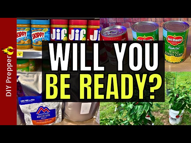How to Build Your Prepper Food Storage from NOTHING