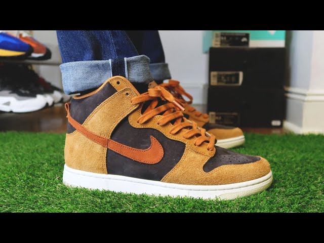 WORTH IT! An Early Look... at least in the US | Nike Dunk High "Dark Russet" Pickup & Review (2021)