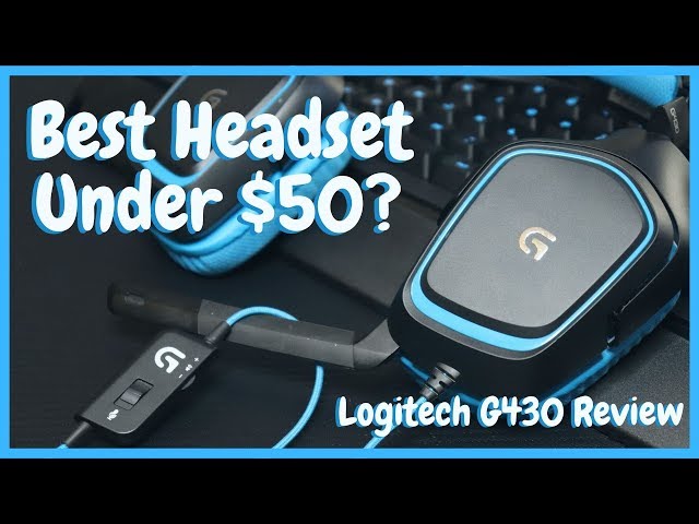 Twitch Streamer Headset Under $50? - Logitech G430 Review!