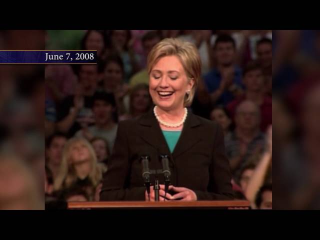 Hillary Clinton: 18 million cracks in the glass ceiling