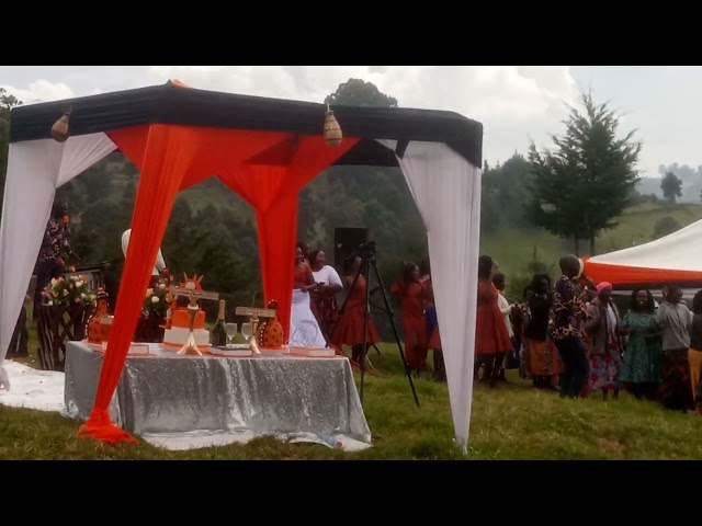 pre wedding ceremony at emc@Djrienkenya Soo colorful ♥️🤗🤗