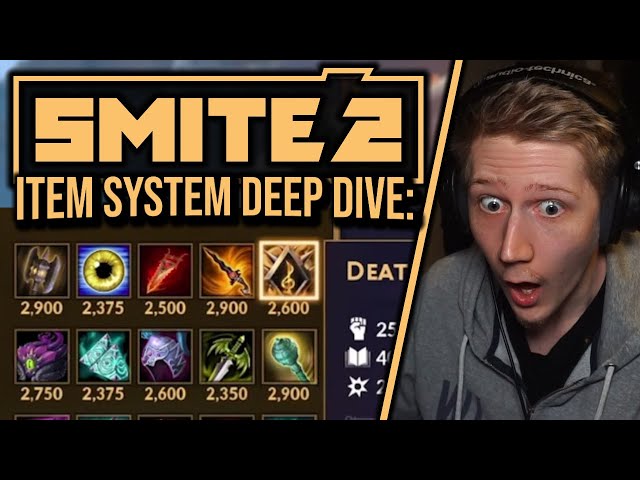 SMITE 2 DEEP DIVE: THE ITEM SYSTEM LOOKS INCREDIBLE!