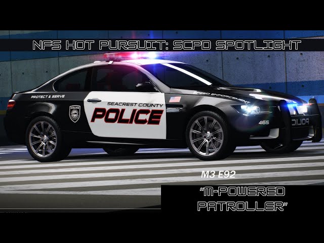 #NFSHotPursuit SCPD Spotlight: "M-Powered Patroller" BMW E92 M3 vs Hot Pursuit