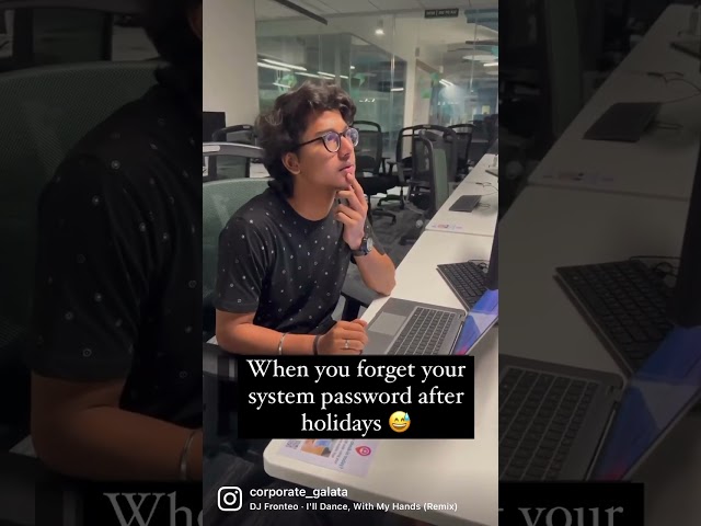 When you Forget your System Password After Holidays