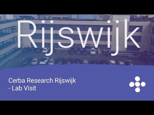 Cerba Research Rijswijk - Lab Visit