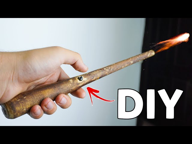 How to Make FireBall wands (Harry Wands) - How to Make Flamethrower Wands